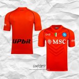 Camiseta Napoli Portero 2023-2024 Naranja Tailandia