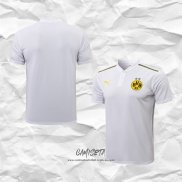 Camiseta Polo del Borussia Dortmund 2021-2022 Blanco