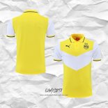 Camiseta Polo del Borussia Dortmund 2022-2023 Amarillo y Blanco