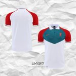 Camiseta Polo del Liverpool 2022-2023 Blanco Rojo Verde