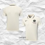 Camiseta Polo del Paris Saint-Germain 2023-2024 Albaricoque