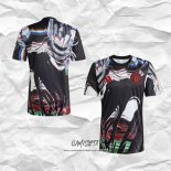 Camiseta Pre Partido del Manchester United 2025-2026 Negro Blanco