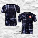 Camiseta Pre Partido del Paises Bajos 2022 Negro
