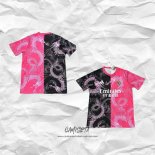 Camiseta Real Madrid Dragon 202025-2026 Negro Rosa Tailandia