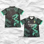 Camiseta Real Madrid Dragon 2025-2026 Negro Tailandia