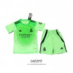 Camiseta Real Madrid Portero 2025-2026 Nino Verde