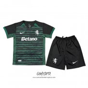 Camiseta Sporting Special 2025-2026 Nino Verde Negro