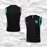 Camiseta de Entrenamiento Bayern Munich 2023-2024 Sin Mangas Negro