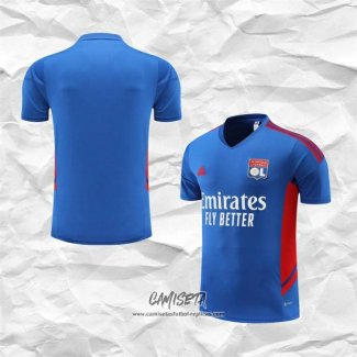 Camiseta de Entrenamiento Lyon 2022-2023 Azul