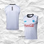Camiseta de Entrenamiento Napoli 2025-2026 Sin Mangas Blanco