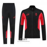 Chandal de Chaqueta del AC Milan 2025-2026 Negro
