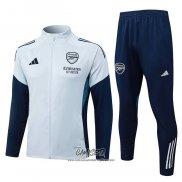 Chandal de Chaqueta del Arsenal 2025-2026 Nino Gris