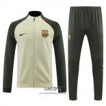 Chandal de Chaqueta del Barcelona 2023-2024 Verde