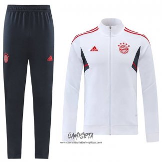 Chandal de Chaqueta del Bayern Munich 2022-2023 Blanco