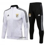 Chandal de Chaqueta del Benfica 2021-2022 Blanco
