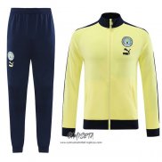 Chandal de Chaqueta del Manchester City 2023-2024 Amarillo