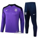 Chandal de Sudadera del Corinthians 2024-2025 Purpura