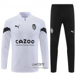 Chandal de Sudadera del Valencia 2022-2023 Blanco