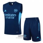 Chandal del Arsenal 2025-2026 Sin Mangas Azul