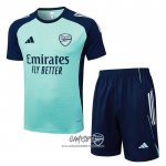 Chandal del Arsenal 2025-2026 Manga Corta Verde - Pantalon Corto