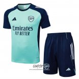 Chandal del Arsenal 2025-2026 Manga Corta Verde - Pantalon Corto