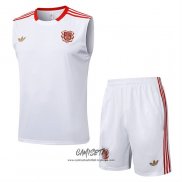 Chandal del Bayern Munich 2025-2026 Sin Mangas Blanco