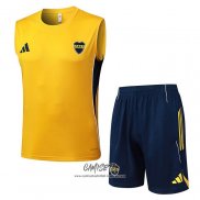 Chandal del Boca Juniors 2025-2026 Sin Mangas Amarillo