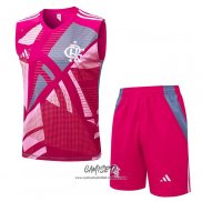 Chandal del Flamengo 2025-2026 Sin Mangas Rosa