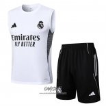 Chandal del Real Madrid 2025-2026 Sin Mangas Blanco