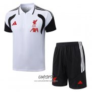 Conjunto Polo del Liverpool 2026-2027 Blanco