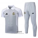 Conjunto Polo del Real Madrid 2025-2026 Gris