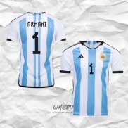 Primera Camiseta Argentina Jugador Armani 2022