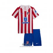 Primera Camiseta Atletico Madrid 2025-2026 Nino