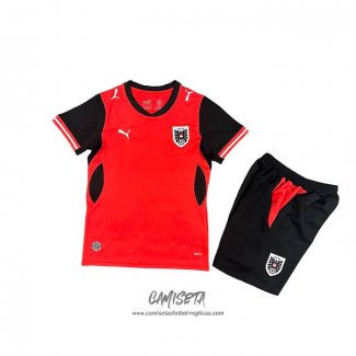 Primera Camiseta Austria 2026 Nino