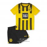 Primera Camiseta Borussia Dortmund 2022-2023 Nino