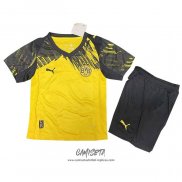 Primera Camiseta Borussia Dortmund 2025-2026 Nino