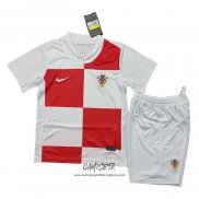 Primera Camiseta Croacia 2024 Nino