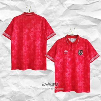 Primera Camiseta Gales Retro 90-92