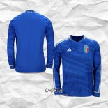 Primera Camiseta Italia 2023-2024 Manga Larga
