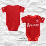 Primera Camiseta Liverpool 2021-2022 Bebe