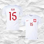 Primera Camiseta Polonia Jugador Glik 2022