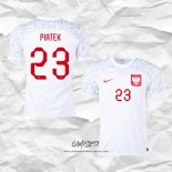 Primera Camiseta Polonia Jugador Piatek 2022