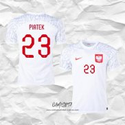 Primera Camiseta Polonia Jugador Piatek 2022
