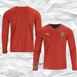 Primera Camiseta Portugal 2026 Manga Larga