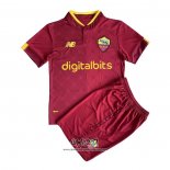 Primera Camiseta Roma 2022-2023 Nino