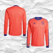 Segunda Camiseta Alemania Portero 2026 Manga Larga