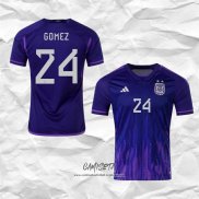 Segunda Camiseta Argentina Jugador Gomez 2022