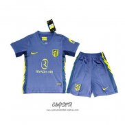 Segunda Camiseta Atletico Madrid 2025-2026 Nino