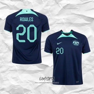 Segunda Camiseta Australia Jugador Rowles 2022
