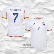Segunda Camiseta Belgica Jugador De Bruyne 2022